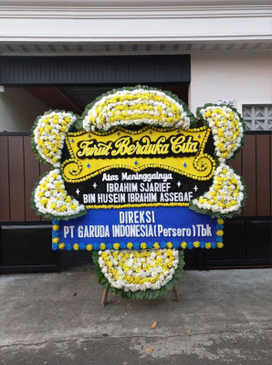 Papan Bunga Duka di Salamrejo
