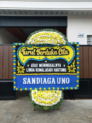 Papan Bunga Duka di Salamrejo